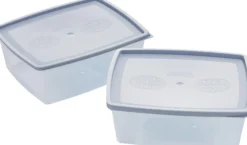 Frys/mikro boks, 2,5l 2stk-Nordiska plast