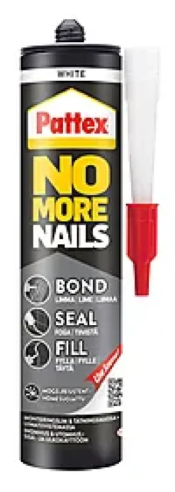 Fugelim Bond-Seal-Fill Hvit 280ml-Pattex