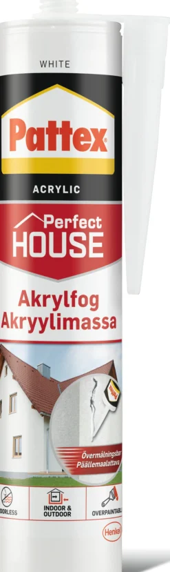 Fugemasse akryl 280ml-Pattex Discount