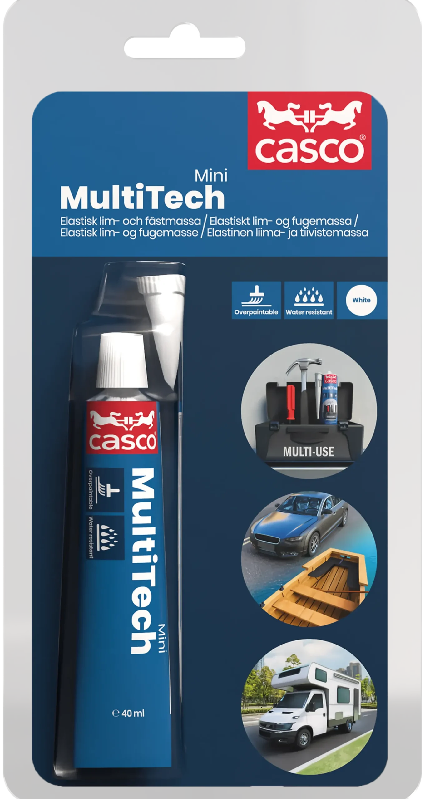 Fug og lim Multitech mini 40ml-Casco Best
