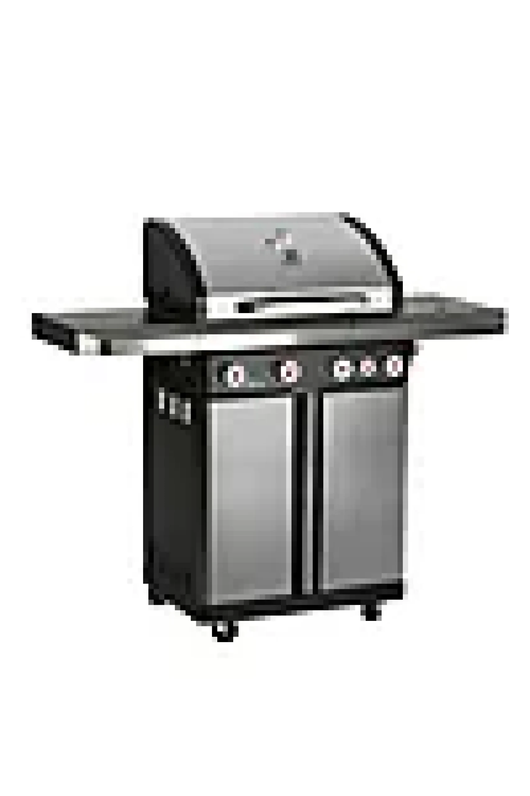 Gassgrill Rexon 4.1 med kokeplate på sidebordet-Landmann New