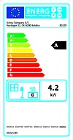 Gassovn med vifte 4,2kw med regulator- Sale