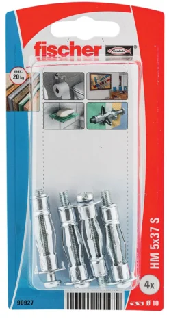 Gipsplateanker HM 5x37mm 4stk-Fischer Outlet