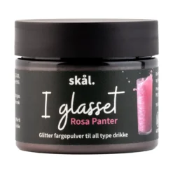 Glitterfarge i glasset Rosa Panter-Skål Best