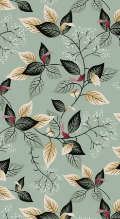 Gourmet Servietter 33x40cm Dream of Leafs green-Daybyday Discount