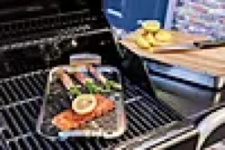 Grillplate 22x42,5x5cm-Char Broil New