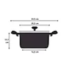 Gryte Air Soft Light 24cm 4,7l-Tefal Hot