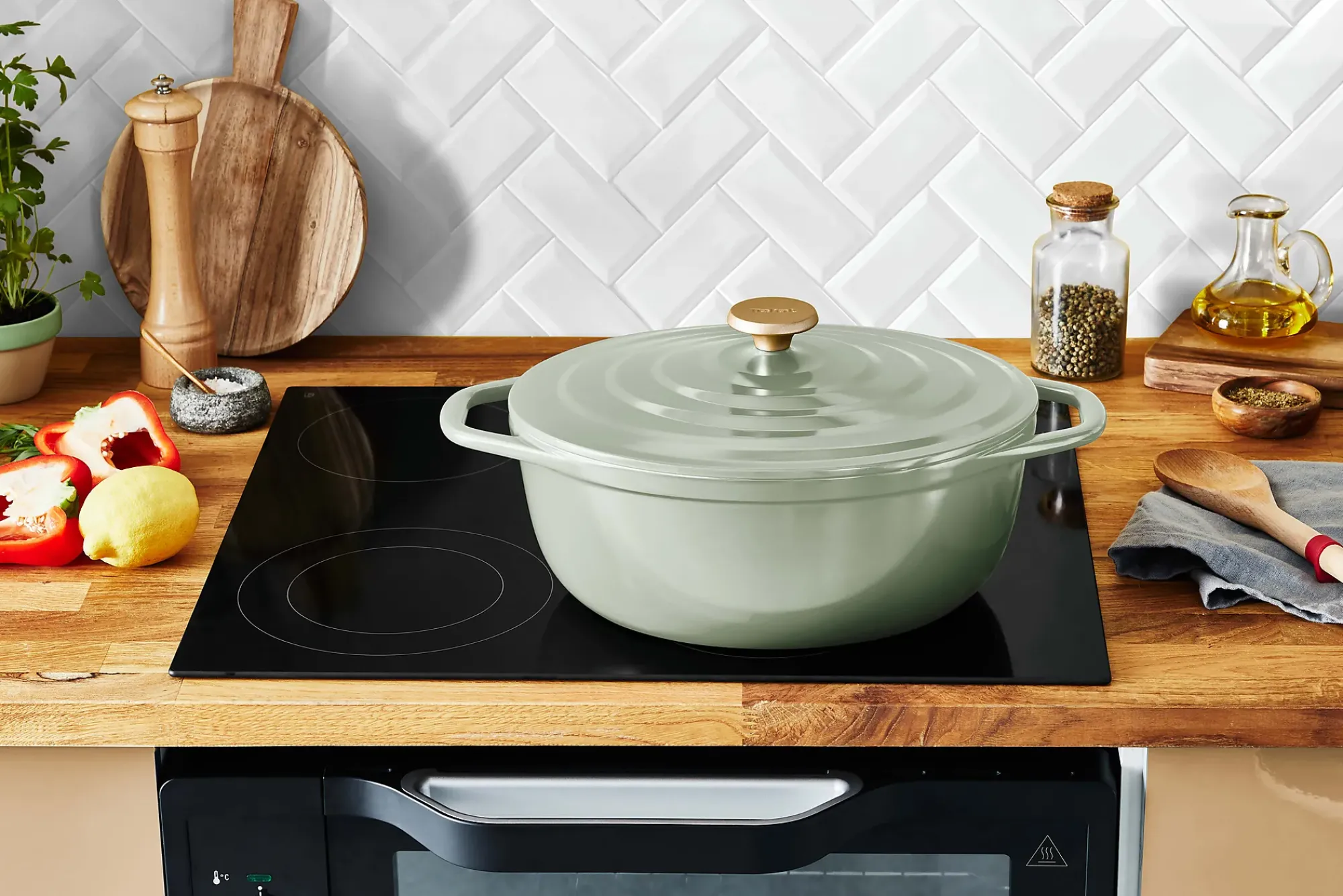 Gryte Air Soft Light Oval 30x23cm 5,7l-Tefal Hot