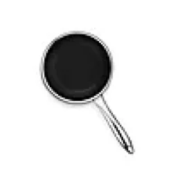 Gryte med glasslokk 1,9l hybrid-Hexclad Outlet