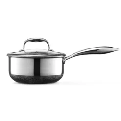 Gryte med glasslokk 1,9l hybrid-Hexclad Outlet