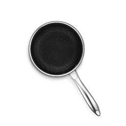 Gryte med glasslokk 1,9l hybrid-Hexclad Outlet