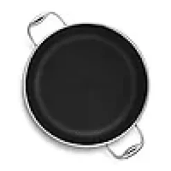 Gryte med glasslokk 9,5l hybrid-Hexclad Discount