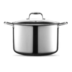 Gryte med glasslokk 9,5l hybrid-Hexclad Discount