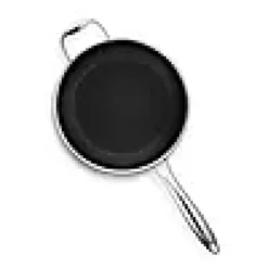 Gryte med glasslokk 4,7l hybrid-Hexclad Discount
