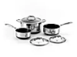 Grytesett hybrid med 3 gryter og 3 lokk-Hexclad Discount