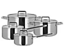 Grytesett med lokk 4 deler Edge 3-ply 1,5l 2,3l 3,4l 5,2l-Invite Discount