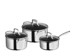 Grytesett med lokk 2,1l/3,3l/5,3l 3-Ply Premium Hybrid-Invite Hot