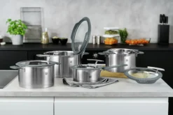 Grytsesett SIMPLIFY 5-deler med silikonhåndtak-Zwilling New