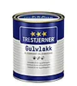 Gulvlakk oljebasert blank 0,75l-Trestjerner Discount