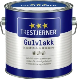 Gulvlakk oljebasert blank 3l-Trestjerner Clearance