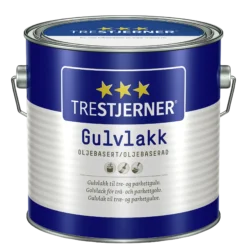 Gulvlakk oljebasert halvblank 3l-Trestjerner Outlet