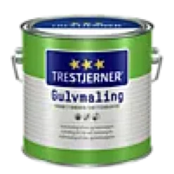 Gulvmaling blank hvit 3l-Trestjerner