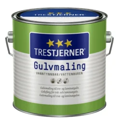 Gulvmaling halvblank A-Base 2,7l-Trestjerner Best