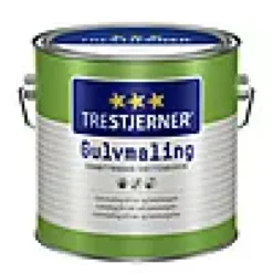 Gulvmaling matt hvit 3l-Trestjerner Sale