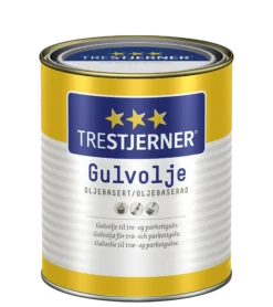 Gulvolje hvit 0.68l-Trestjerner Outlet