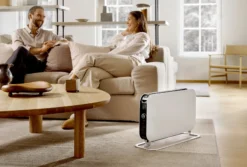 Gulvovn frittstående med elektronisk termostat 2000w-Mill