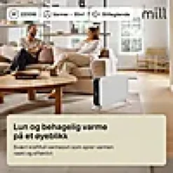 Gulvovn frittstående 2200w-Mill