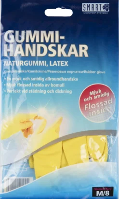 Gummihanske 8/medium-Smartmicrofiber Best