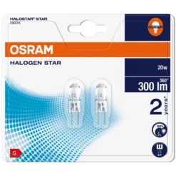 Halogen Halostar 20W 300lm G4-Osram