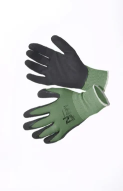 HANSKE COMFORT STR 10 GRØNN/SVART-Nelson garden Discount