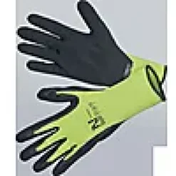 Hanske Comfort str 7 lime/svart-Nelson garden Clearance