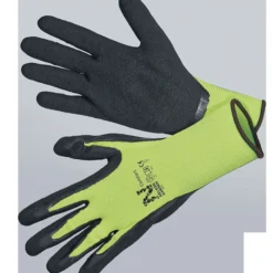 Hanske Comfort str 8 lime/svart-Nelson garden Clearance
