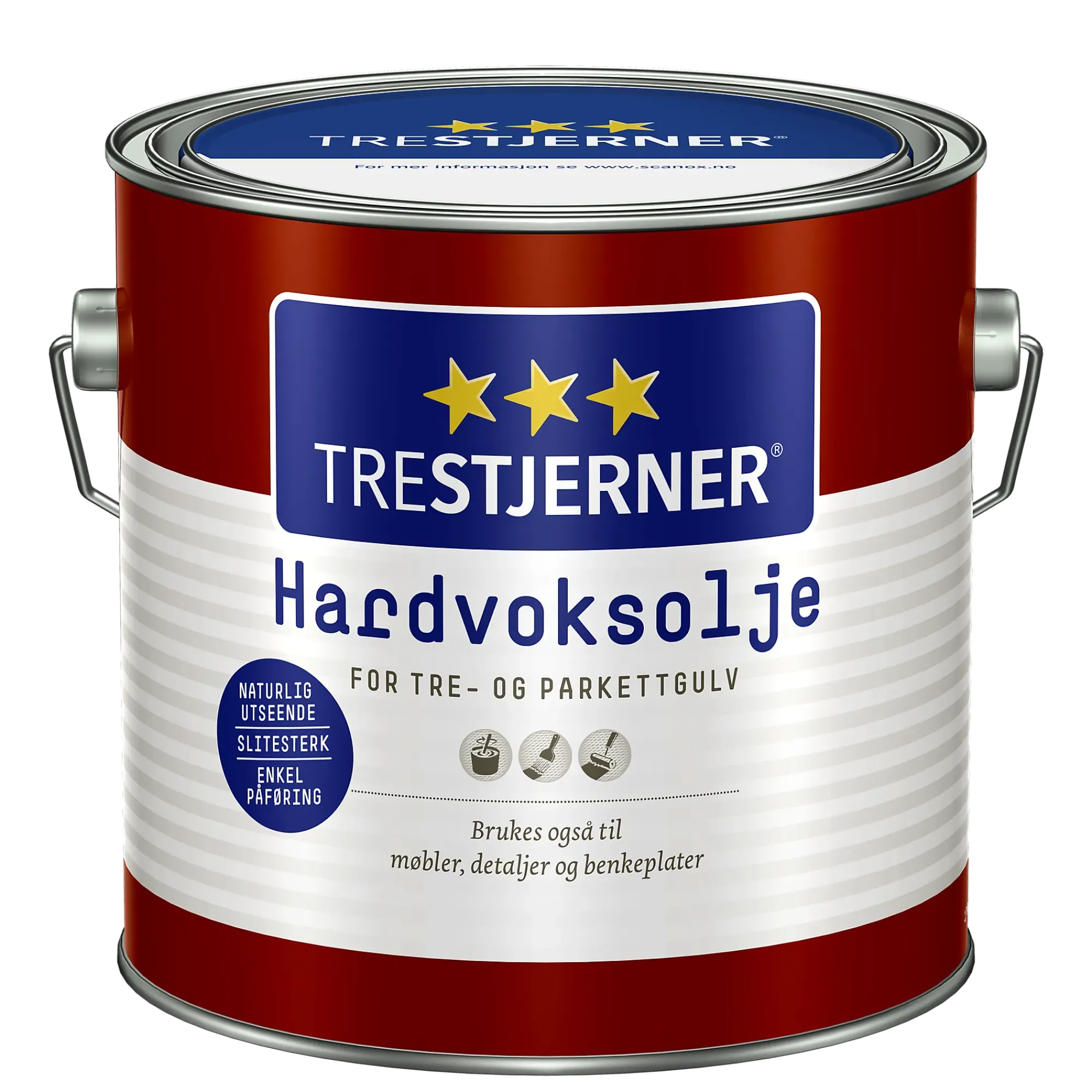 Hardvoksolje 3l-Trestjerner Best