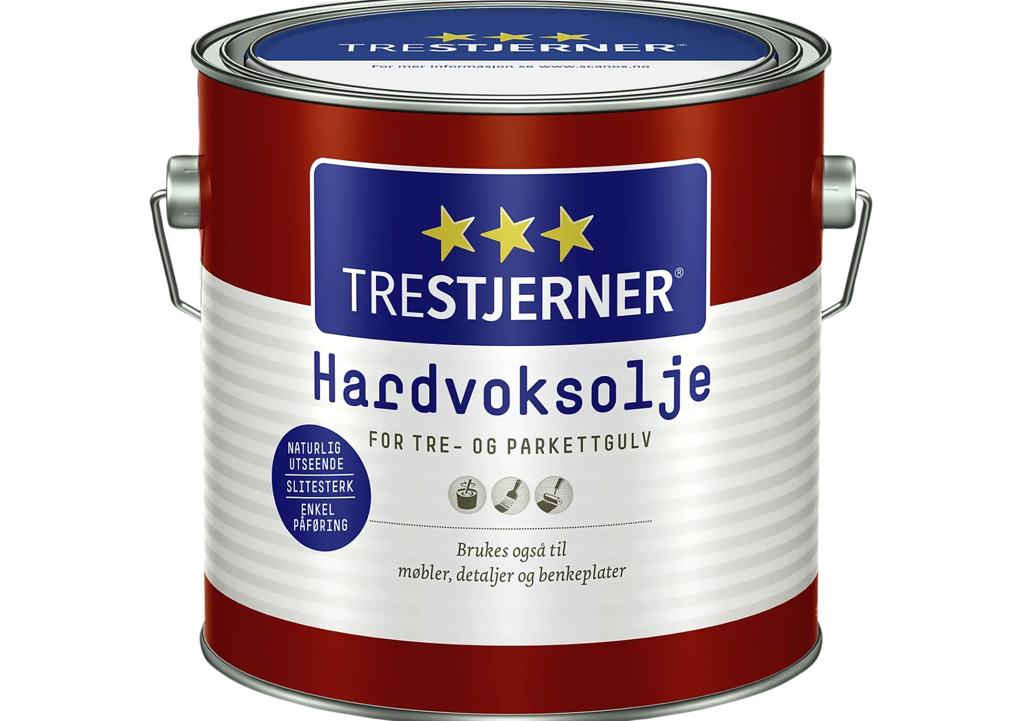 Hardvoksolje 3l-Trestjerner Best