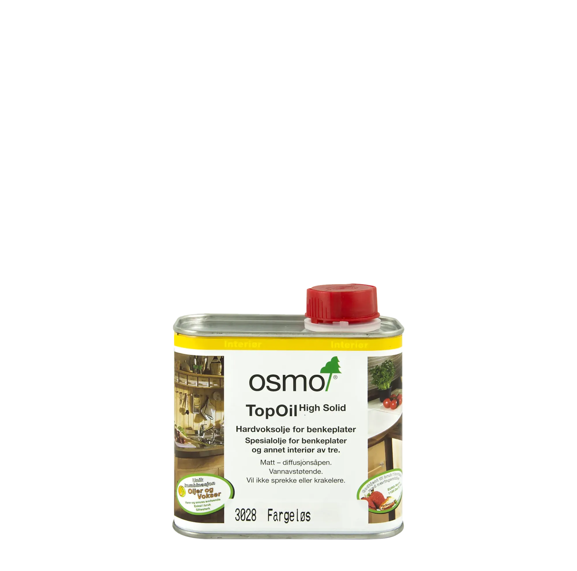 Hardvoksolje 0,5l 3028 silkematt-Osmo Online