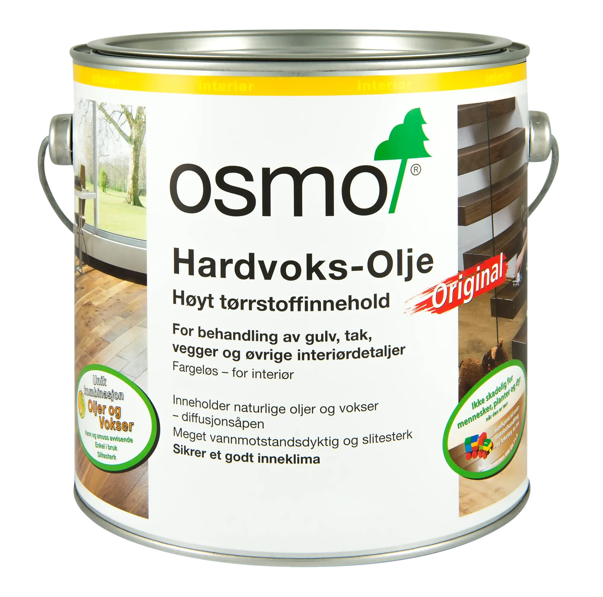 Hardvoksolje 3032 silkematt 2,5l-Osmo Sale