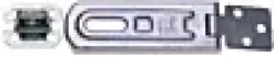Haspe 100/100 - 100mm-Abus Hot