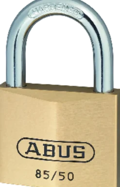 Hengelås 85IB/50 messing FG godkjent klasse 1-Abus New