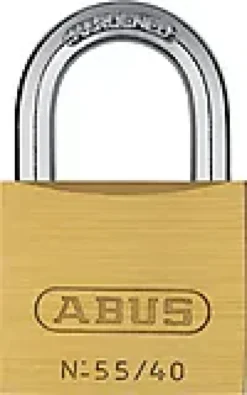 Hengelås 55/40 messing-Abus Best