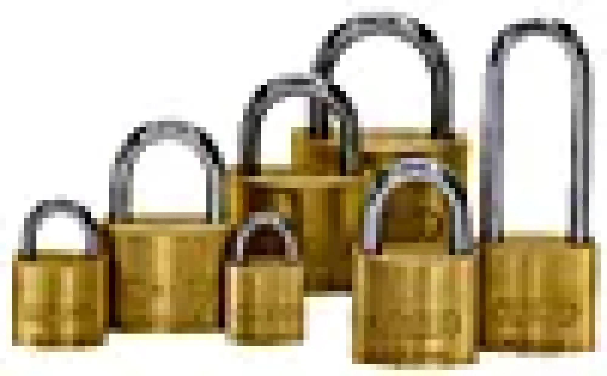 Hengelås 55/40 messing-Abus Best
