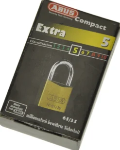Hengelås 65/35 messing-Abus Discount