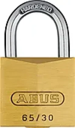 Hengelås 65/30 messing-Abus Online