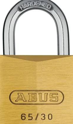 Hengelås 65/30 messing-Abus Online