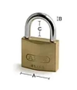Hengelås 65/40 messing likelåsende gruppe 405-Abus Hot