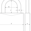 Hengelås 65/50 messing likelåsende gruppe 504-Abus Best