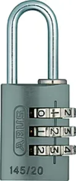 Hengelås 145/20 TITAN med 3-sifret kode-Abus New